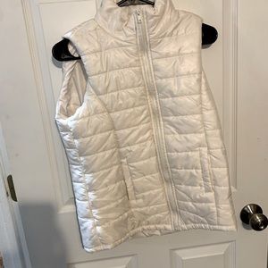 Creme Puffer Vest